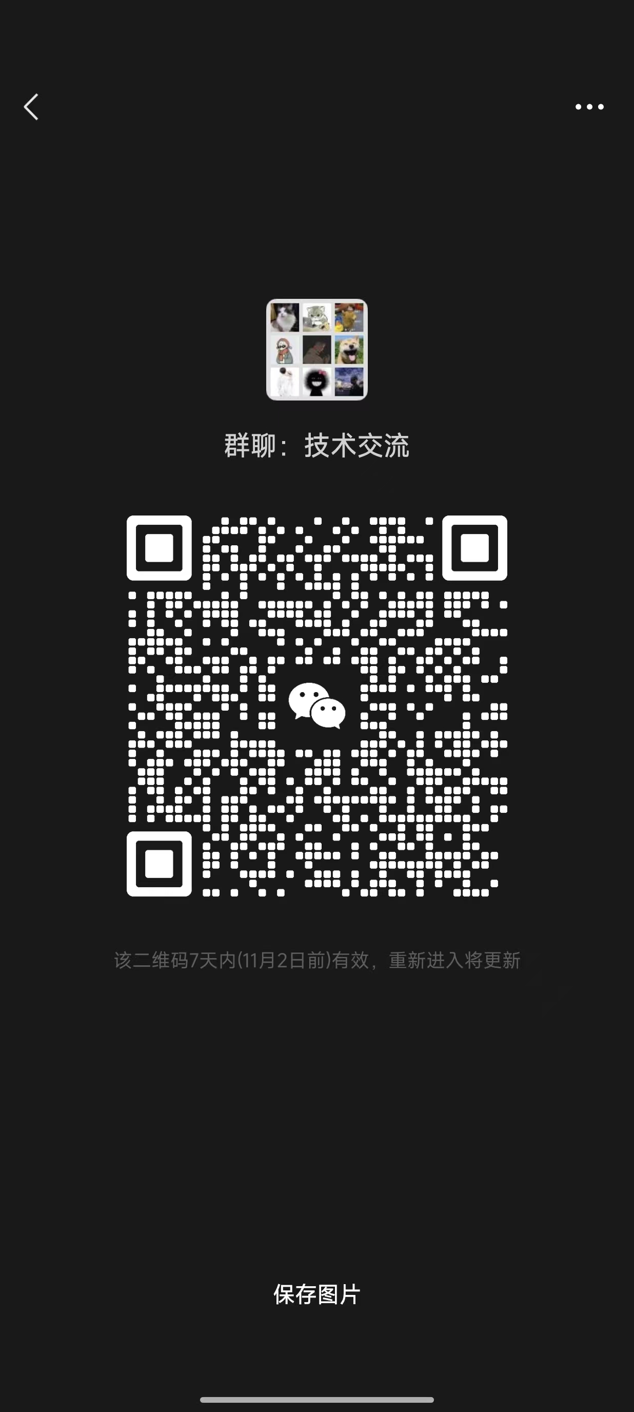 技术交流v群